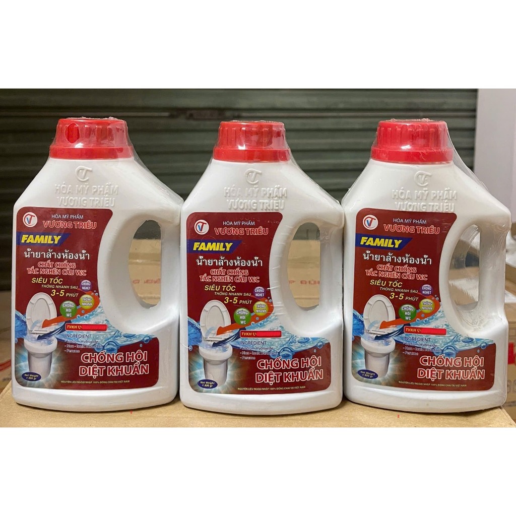 SỈ Dung Dịch Thông Tắc Cống , Bồn Cầu (Thùng x 24 Chai) , Xử Lý Tắc Nghẹt Và Làm Sạch Đường Ống