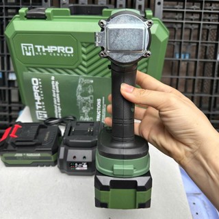 Máy khoan pin THPRO TH10 xanh lá 3 chức năng, chân phổ thông M21, Không chổi than, Đầu kẹp thép autolock