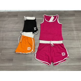 Set bộ Bé gái thun gân xuất vnxk