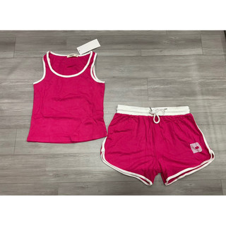 Set bộ Bé gái thun gân xuất vnxk