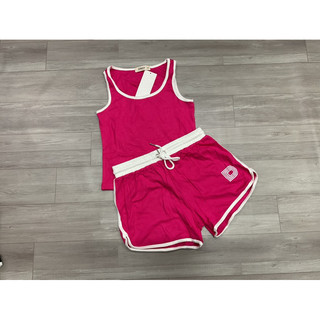 Set bộ Bé gái thun gân xuất vnxk