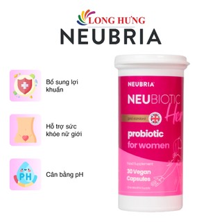Viên uống lợi khuẩn cho phụ nữ Neubria Neubiotic Her (30 viên)
