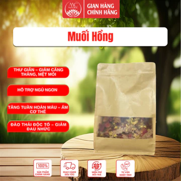 Muối Hồng Thảo Mộc Ngâm Chân, Thảo Dược Ngâm Chân Thư Giãn Cải Thiện Giấc Ngủ MC Natural VN