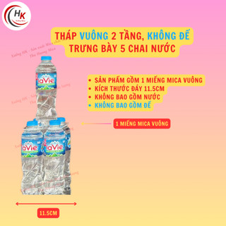 [CHỈ BÀY NƯỚC LỌC] Tháp Nước Mica 2,3  Tầng- Đế Mica Làm Tháp Nước - Khay Mica Xếp Tháp Nước Dâng Lễ Thắp Hương