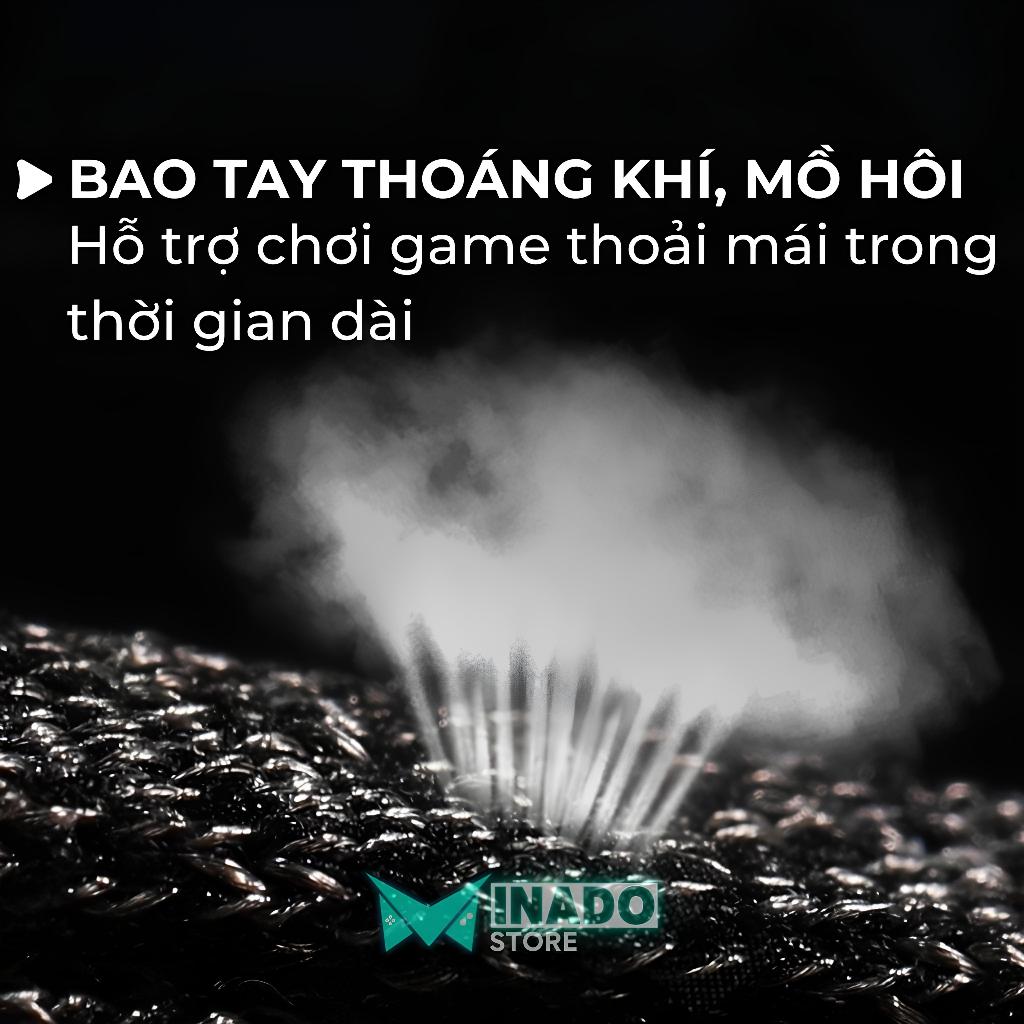 Bao tay chơi game siêu nhạy MM nano bạc chơi Ff Pubg liên quân  - Minado