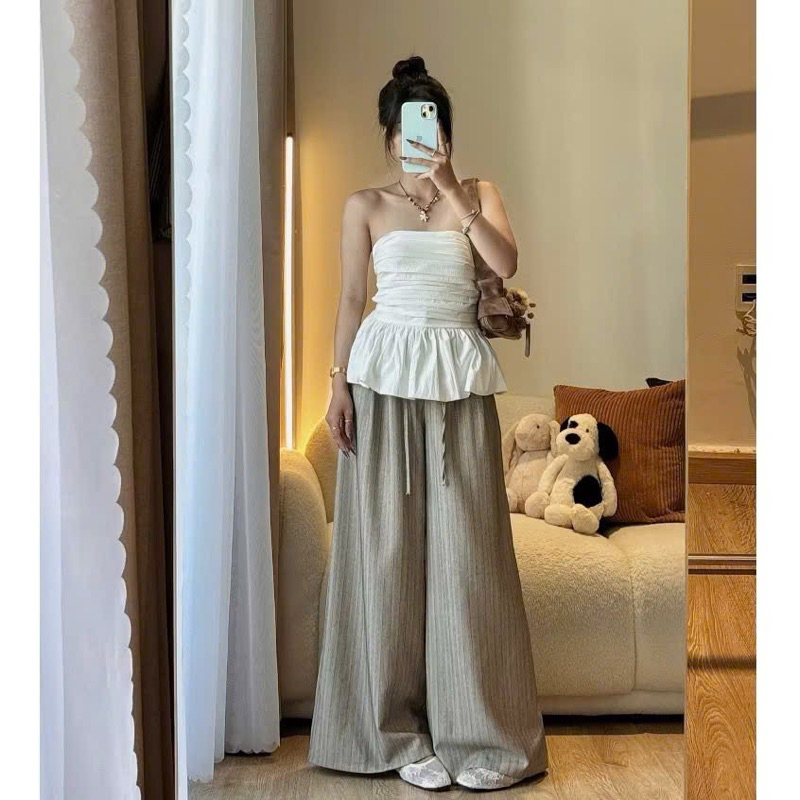 Áo quây bồng quả bí siêu hot kèm ảnh thật
