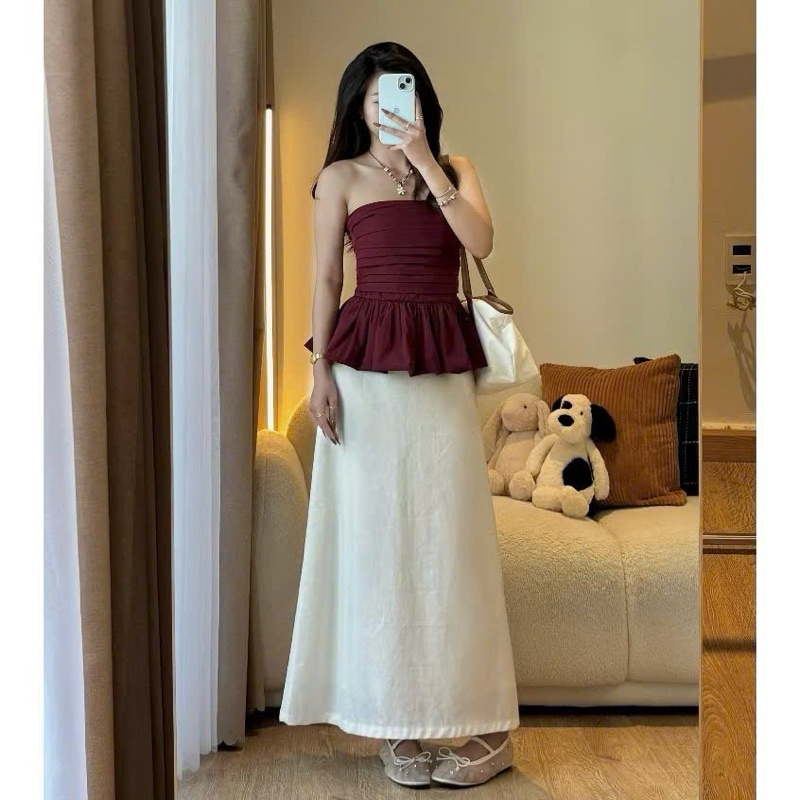 Áo quây bồng quả bí siêu hot kèm ảnh thật