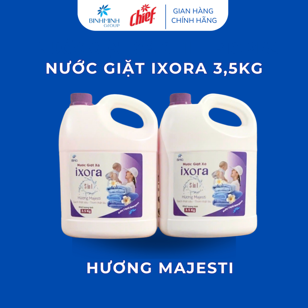 Nước Giặt Xả Cao Cấp IXORA 3,5kg