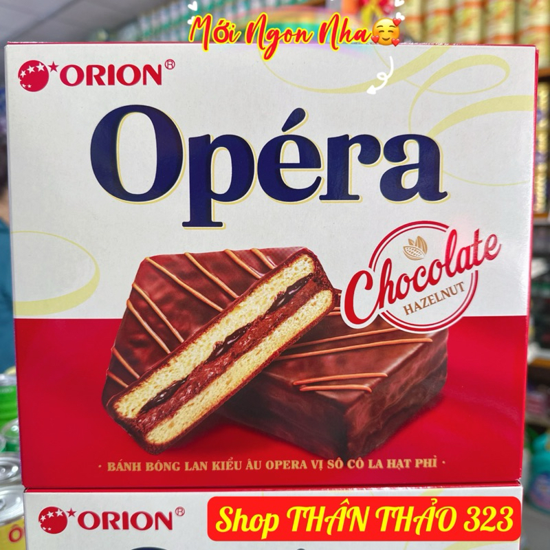 Bánh Mềm Thượng Hạng Opéra Orion Mới (10 Cái ) 280g | Shopee Việt Nam