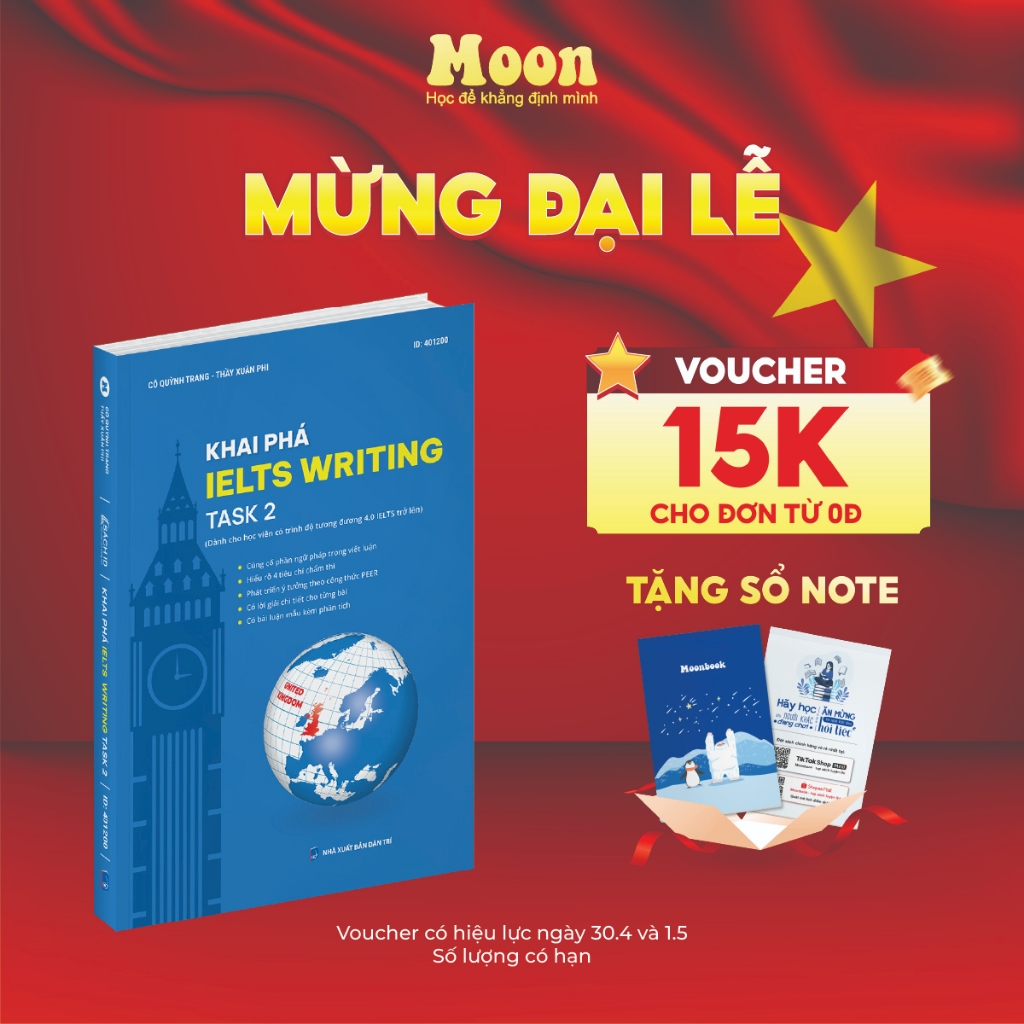 Sách IELTS Writing task 2 - khai phá luyện thi ielts writing 4.0 ...