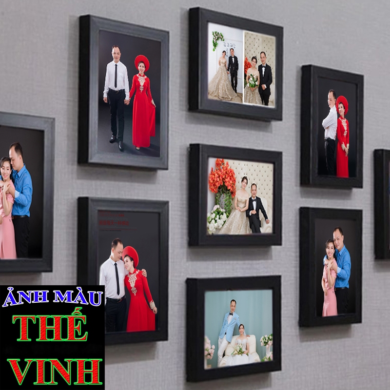 In ảnh 6x9 khổ dán tường, bỏ ví, để điện thoại bằng máy LAB bền màu trên 50 năm - Ảnh Màu Thế Vinh