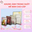 Khung ảnh Mica để bàn - Kích thước A6 A5 A4 A3 Khung ảnh Mica trong suốt - Khung bằng khen - Chân ốc Inox