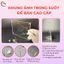 Khung ảnh Mica để bàn - Kích thước A6 A5 A4 A3 Khung ảnh Mica trong suốt - Khung bằng khen - Chân ốc Inox