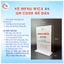Menu mica A4, A5, A6 để bàn - Bảng Mica Kệ Menu Mica chữ T để QR thanh toán, làm menu nhà hàng, salon, spa