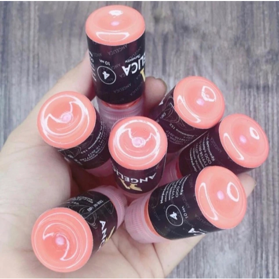 Mực khử thâm môi hồng cam sữa Angelica sô 4 5ml/10ml