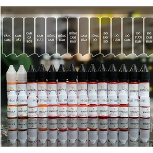 Mực Angelica Tem Trắng – Mực Phun Xăm Cao Cấp, Bong Đậm Đẹp, Giữ Màu Tự Nhiên Lâu Dài