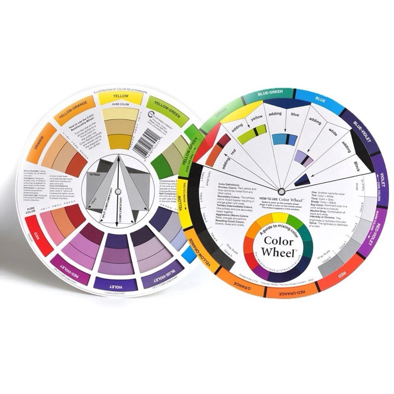 Bánh Xe Màu Sắc Phun Xăm