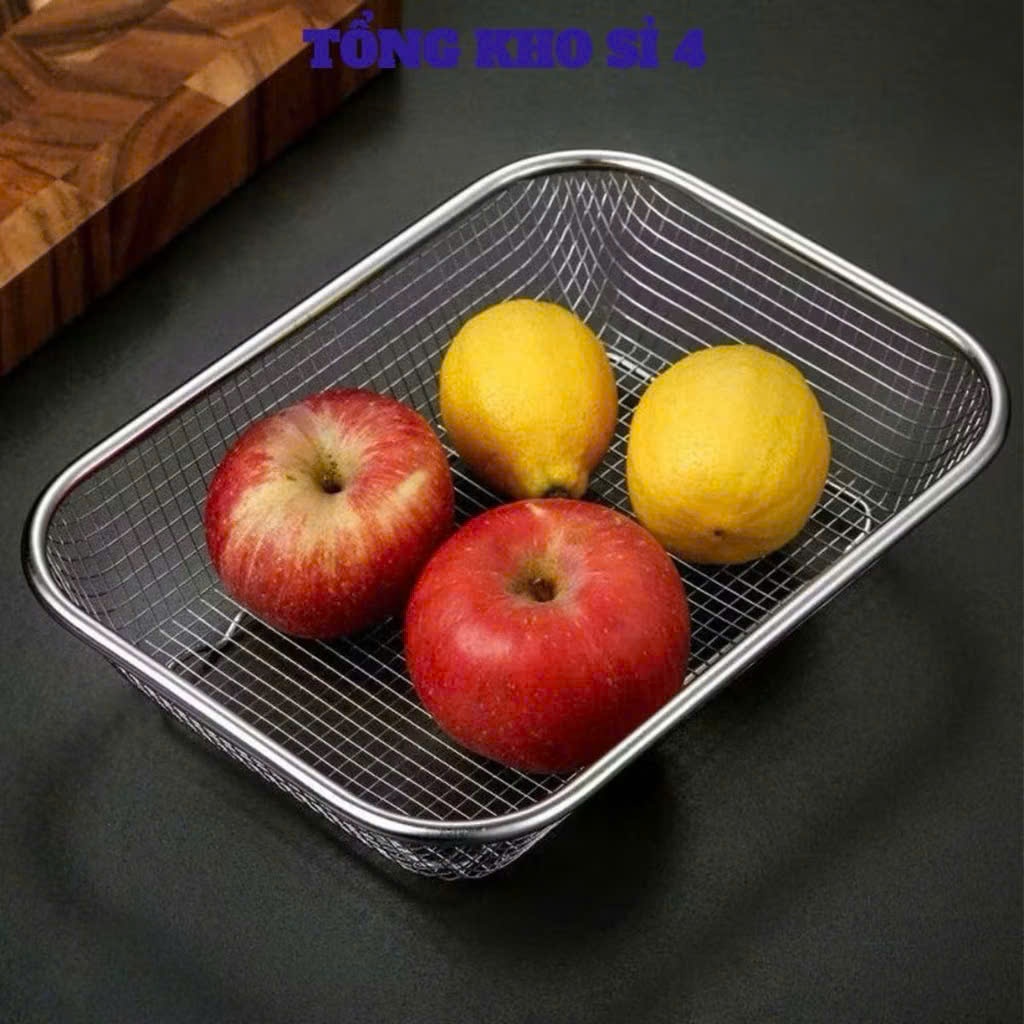 Rổ Lưới Inox RO883 - Giải Pháp Đa Năng Cho Nhu Cầu Hàng Ngày: Nhẹ, Bền, Đáng Tin Cậy