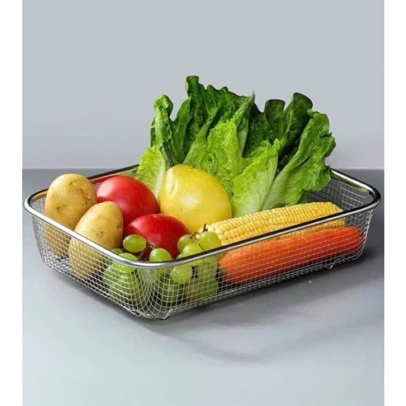 Rổ Lưới Inox RO883 - Giải Pháp Đa Năng Cho Nhu Cầu Hàng Ngày: Nhẹ, Bền, Đáng Tin Cậy