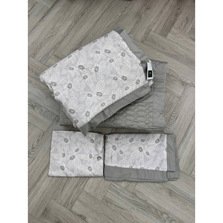 Bộ chăn ga gối cotton lụa trần nhập khẩu loại 1, Chất cotton pha lụa mềm mịn, thoáng mát phù hợp cho mùa hè tặng vỏ ôm