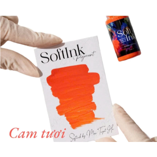 Soft ink mực xăm mày môi màu lên tự nhiên cao cấp