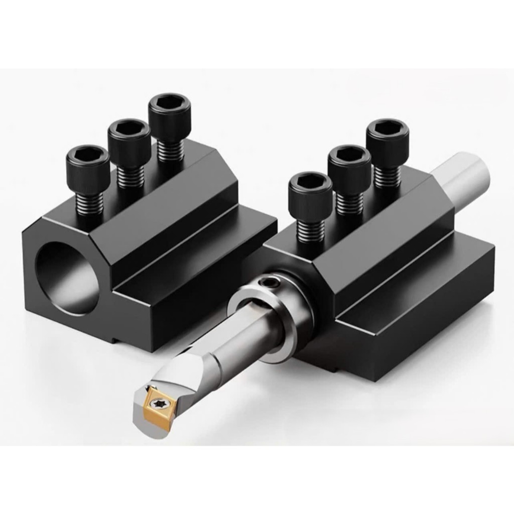 BỘ GÁ KẸP CHO MÁY TIỆN CƠ CHUYỂN ĐỔI KẸP VUÔNG 20,25 SANG KẸP CÁN DẠNG LỖ PHI 6mm đến 32mm