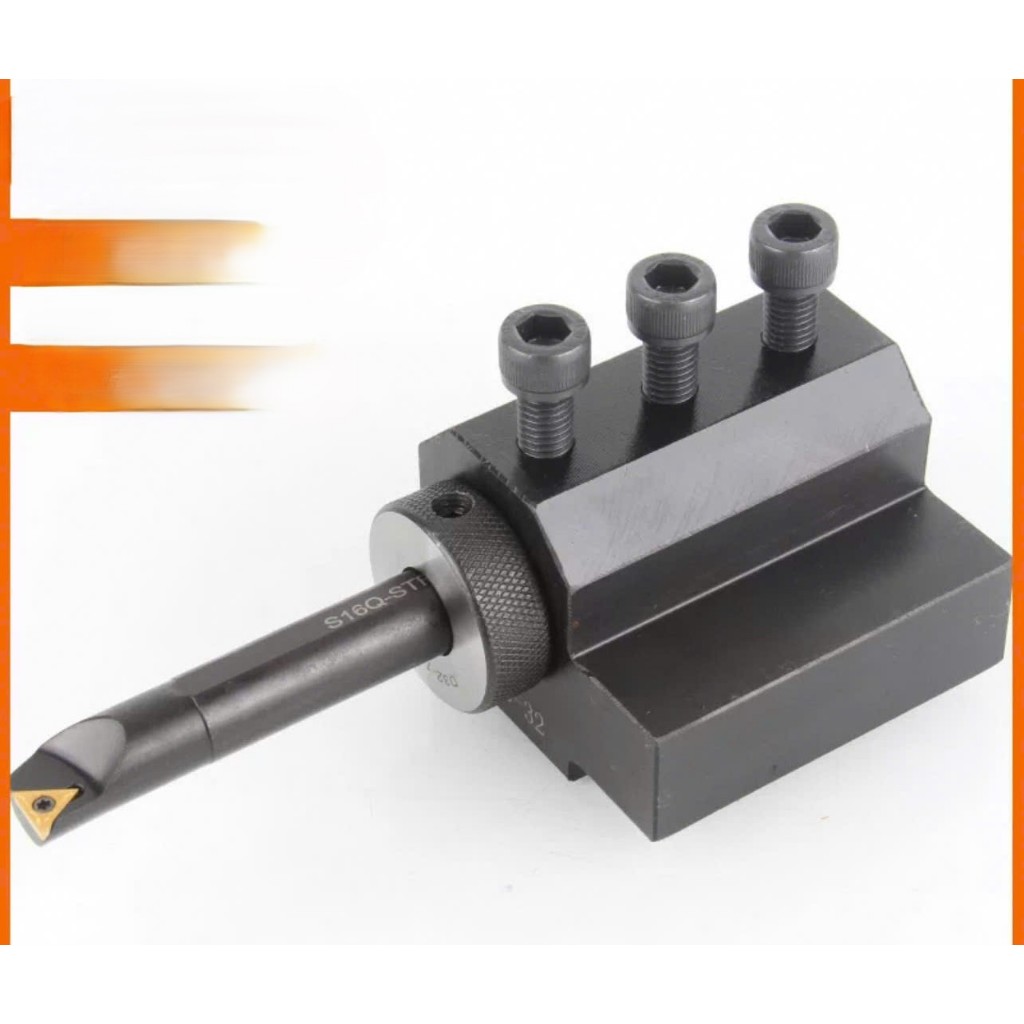 BỘ GÁ KẸP CHO MÁY TIỆN CƠ CHUYỂN ĐỔI KẸP VUÔNG 20,25 SANG KẸP CÁN DẠNG LỖ PHI 6mm đến 32mm