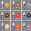 Mực Charm Phun xăm cao cấp chai full và 5ml