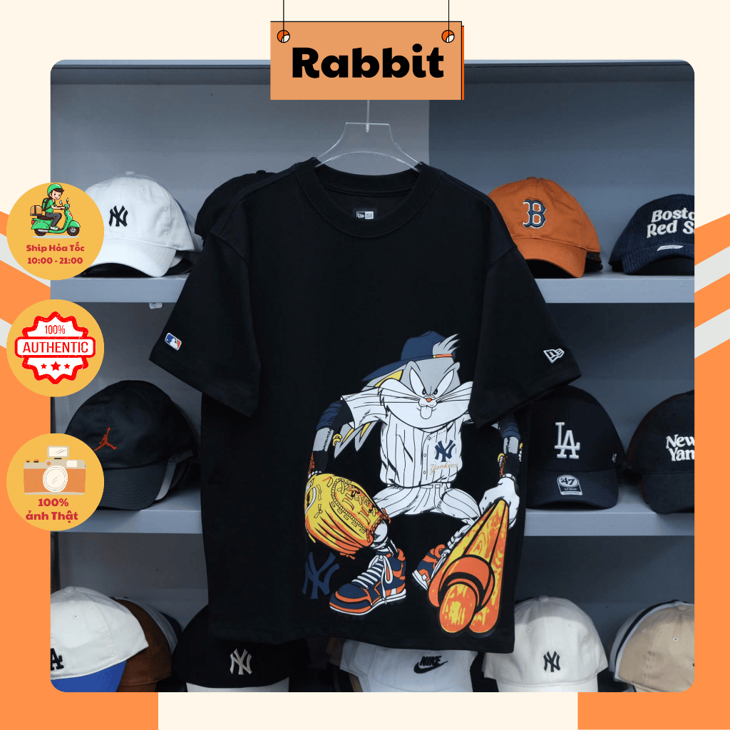 Áo Thun New Era Thỏ Đen V2 Hàng Chính Hãng Code: 12224579 | Rabbit ...