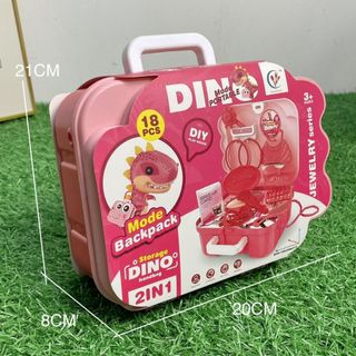 Bộ Đồ Chơi Bác Sĩ Khủng Long Cho Bé Cao Cấp Mô Phỏng Thiết Bị Y Tế , Xe Kem , Bộ Trang Điểm HT Toys