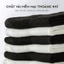 Tất Vớ Nam Nữ Cổ Cao Trơn EKIUSHOP Cotton Êm Ái Dày Dặn Thoáng Khí - Ekiu Shop