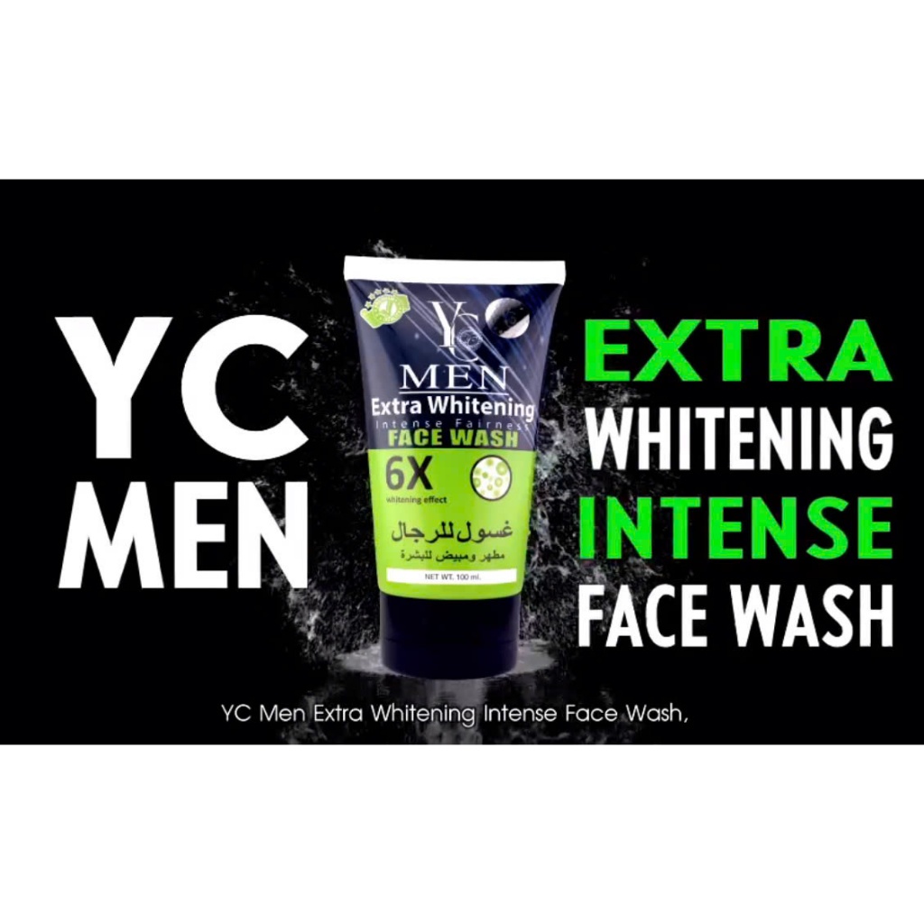 Sữa Rửa Mặt Nam Thái Lan YC Men Extra Whitening 100ml – 6X Làm Trắng, Giảm Nhờn & Làm Sạch Da
