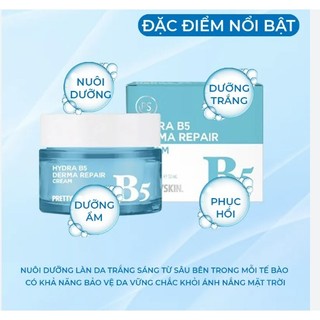 Kem dưỡng giúp phục hồi dưỡng trắng B5 Prettyskin 52ml