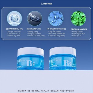 Kem dưỡng giúp phục hồi dưỡng trắng B5 Prettyskin 52ml