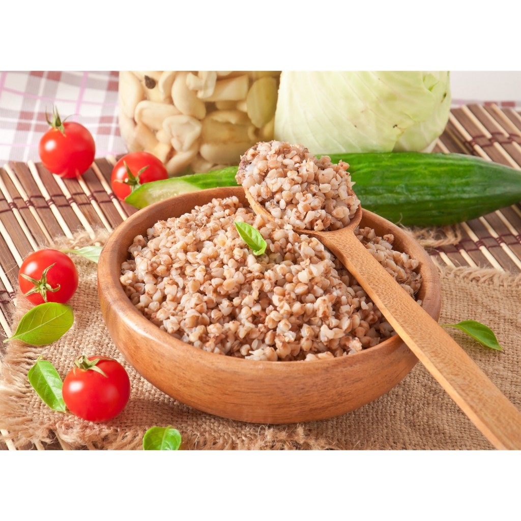 1KG Nhân Hạt Kiều Mạch Nguyên Cám Hữu Cơ / nhân Hạt ba khía  /  Tam Giác Mạch   nông sản giá sỉ tín phát