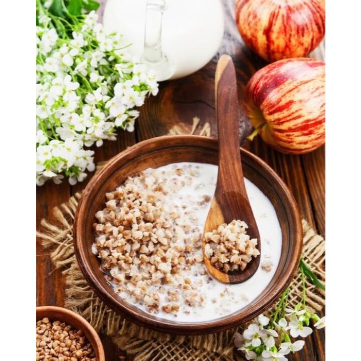 1KG Nhân Hạt Kiều Mạch Nguyên Cám Hữu Cơ / nhân Hạt ba khía  /  Tam Giác Mạch   nông sản giá sỉ tín phát