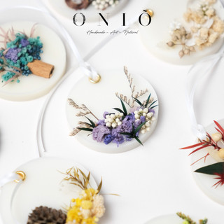 Sáp thơm handmade, trang trí hoa khô - Quà tặng sinh nhật, Zodiac Collection - ONIÕ
