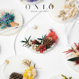 Sáp thơm handmade, trang trí hoa khô - Quà tặng sinh nhật, Zodiac Collection - ONIÕ