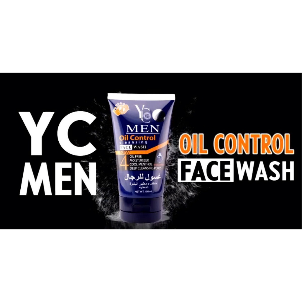 Sữa Rửa Mặt Nam Thái Lan YC Oil Control 100ml – Kiểm Soát Nhờn, Mát Lạnh Menthol, Làm Sạch Sâu