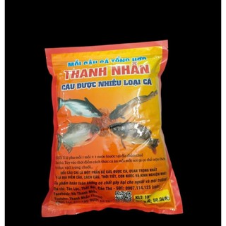 CÁM CÂU CÁ THANH NHẪN - MỒI CÂU TỔNG HỢP THANH NHẪN - Câu được nhiều loại cá - Gói 1kg