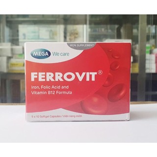 Viên uống bổ sung sắt - Tăng cường lưu thông máu cho phụ nữ mang thai (Hộp 50 viên)