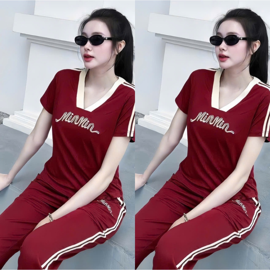 2026. [QUẦN NGỐ- IN MIN] Sét chất UMI LẠNH áo cộc+ quần ngố. Đủ size SMLXL
