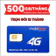 Sim Vào Mạng 4G Mobifone 500GB 12MDT50 12FHCM 12MDT150 21G12MDT250A 12MAX90 12FD50 SIM 4G 1 NĂM ESIM 5G