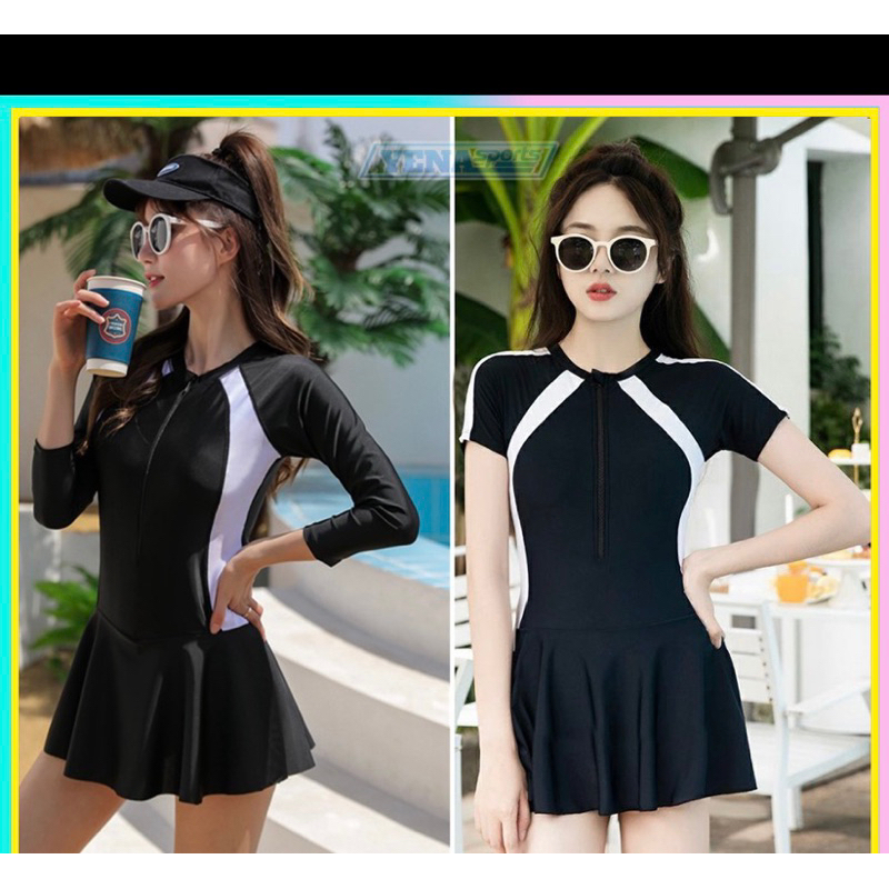 đồ bơi 1mảnh kín đáo size(M,L,xl) Đồ bơi 1mảnh pha dây kéo và dạng luồn dây