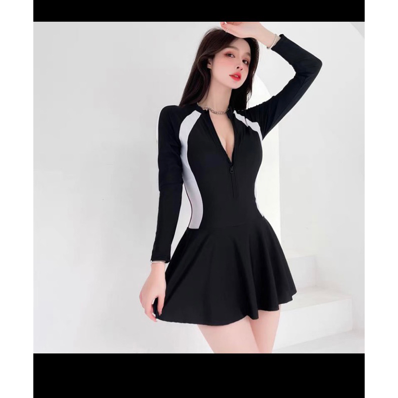 đồ bơi 1mảnh kín đáo size(M,L,xl) Đồ bơi 1mảnh pha dây kéo và dạng luồn dây