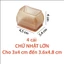 Bọc chân bàn ghế BỘ 4 CÁI chống trầy xước sàn nhà chân đế cao su chống trượt nút nhựa bọc ghế chống ồn