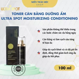 Toner cân bằng và dưỡng ẩm da Mộc Liên Hoa Ultra Spot Moisturizing Conditioning Toner 100ml