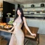 BIKINI Dồ Bơi Set áo + Chân Váy sẻ tà phối KHOEN ÁNH VÀNG sang trọng HAN.T SHOP