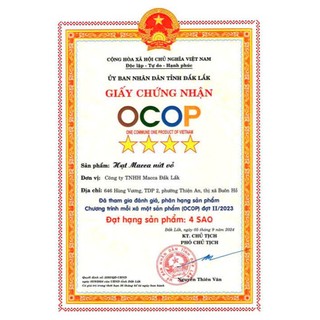 Combo 5 Túi hạt Macca Dinh Dưỡng sấy lạnh Túi zip 500g