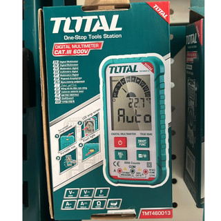 ĐỒ NGHỀ TOTAL Đồng hồ đo điện vạn năng RMS 6000 số đếm - phát hiện điện áp không tiếp xúc TMT460013